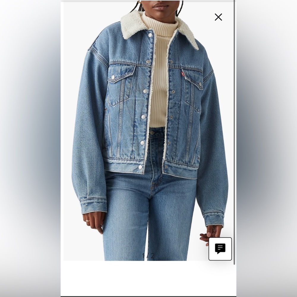 LEVI’S-Sherpa Jean Jacket
